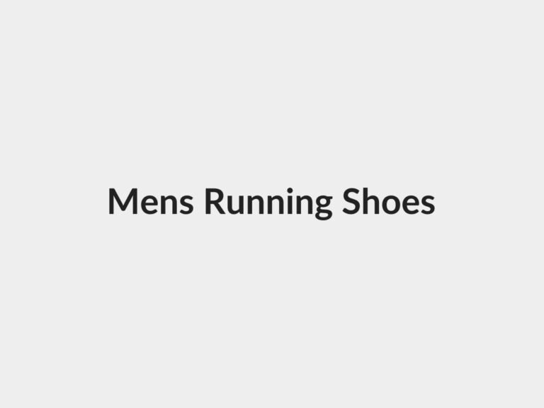 Men's lightweight running shoes