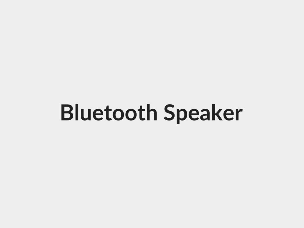 Compact portable Bluetooth speaker