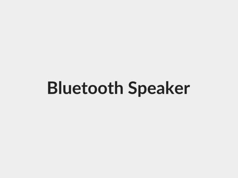 Compact portable Bluetooth speaker