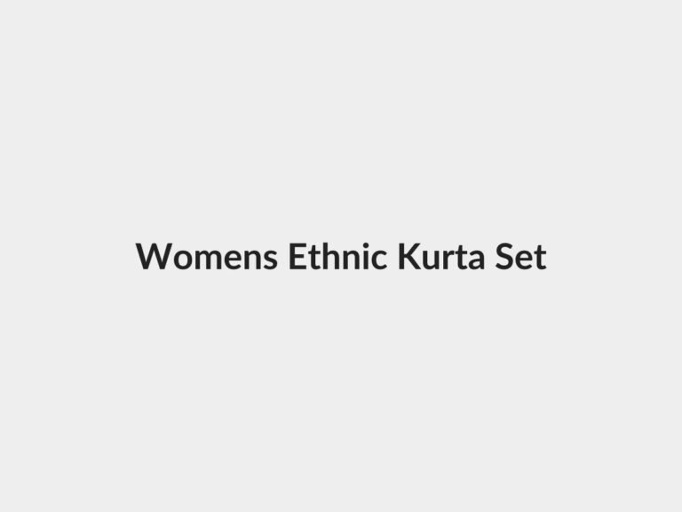 Women's printed ethnic kurta set